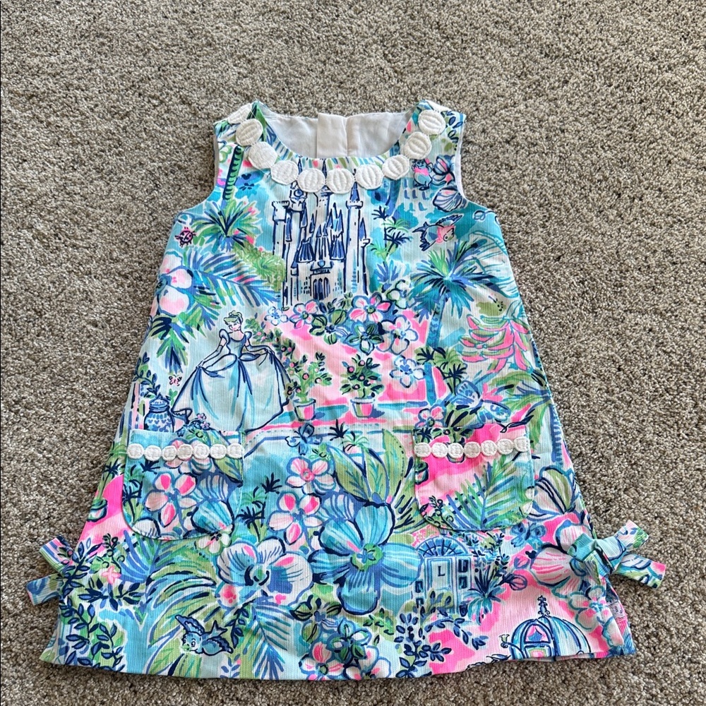3T DISNEY CINDERELLA LILLY PULITZER DRESS